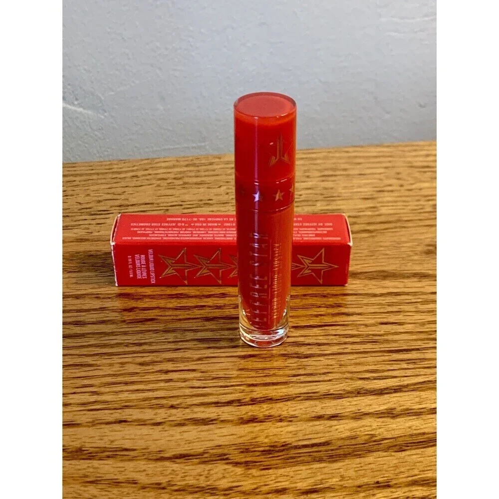 Jeffree Star Liquid Velour Lipstick-Checkmate-Discontinued NEW NIB Red Rare